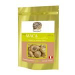 MACA (Lepidium meyenii, Maca Amarilla, Yellow Maca), hlíza Lepidium meyenii je tak zvaná superpotravina s vysokými nutričními hodnotami a obsahem vitamínů. Přezdívá se jí „peruánský ženšen" .Roste v jihoamerických And