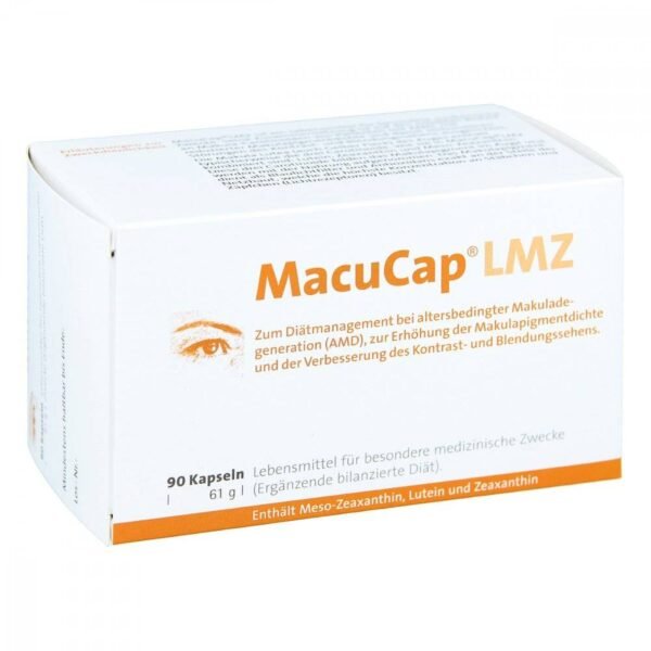 For diet management in age-related macular degeneration (AMD), to increase the macular pigment density and to improve contrast and glare vision.