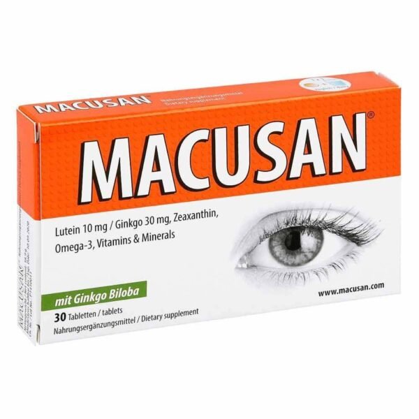 contains zinc, which contributes to the maintenance of normal eyesight