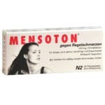 In the case of menstrual rhythm disorders, and premenstrual complaints.