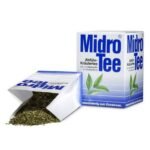 Midro laxative herbal tea can be dosed to measure and ensures gentle and efficient bowel evacuation overnight.