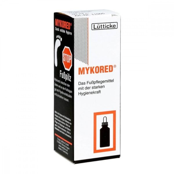 for the care and smell improvement of the spaces between the toes and the toenails