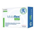 Mobiflex Care - a dietary supplement containing UC-II collagen, soy and avocado oil extract, vitamin C and manganese. Product intended for adults. Collagen supports the building tissue of articular cartilage.