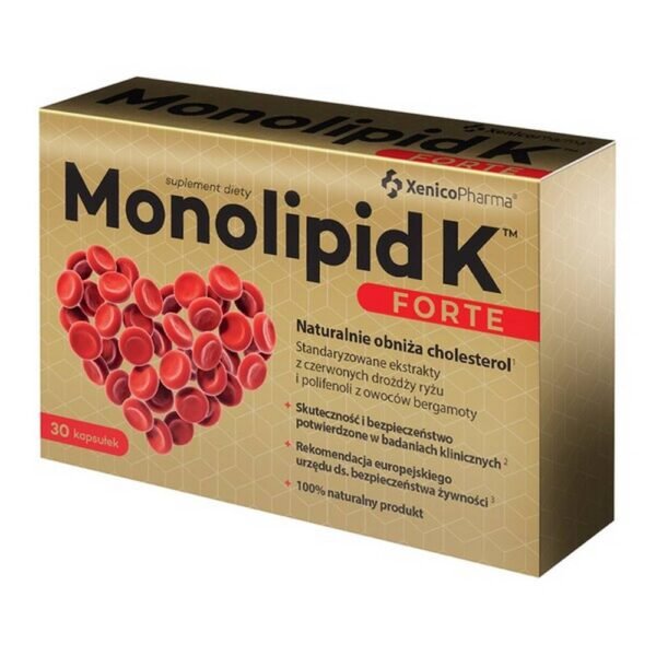 Monolipid - a dietary supplement containing in one capsule a unique combination of bergamot fruit extract (Citrus bergamia Risso) and red yeast rice extract. The product is intended for adults.