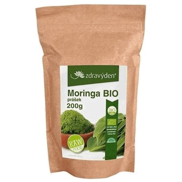 Moringa olejodárná is a tree plant native to India