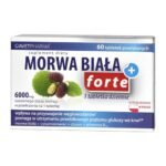 MORWA WHITE PLUS FORTE - a dietary supplement containing chromium, cinnamon extract, vitamin B12 and mulberry protein extract. The product is intended for adults.