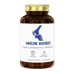 My bones - a dietary supplement containing ingredients supporting healthy bones and cartilage. Product intended for adults. Vitamin C supports the proper production of collagen to ensure the proper functioning of cartilage and bones.