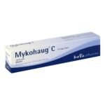 Cream for external use on the diseased skin