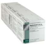 For the treatment of metabolic acidosis of the blood.