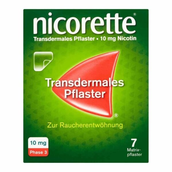 Nicotine replacement therapy patch to reduce withdrawal symptoms.