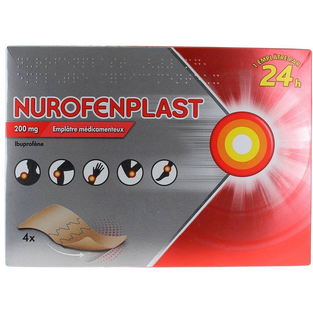 nurofenplast 200 mg This medication is indicated for the short-term symptomatic treatment of local pain in mild trauma
