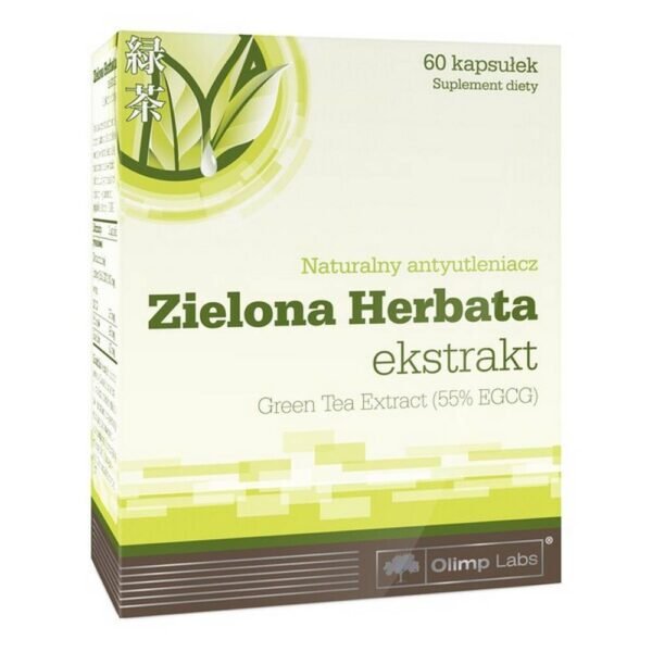 Green tea - a dietary supplement containing green tea leaf extract. The preparation is intended for adults.