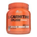 Olimp L-Carnitine Xplode Powder - a dietary supplement supporting work on a slim, aesthetic figure. The product is intended for adults.