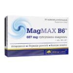 MagMAX B6 - a dietary supplement containing magnesium citrate and vitamins B6 and B1. The preparation is intended for adults. Magnesium supports the proper functioning of the nervous system and muscles, and reduces the feeling of fatigue and maintains proper electrolyte balance
