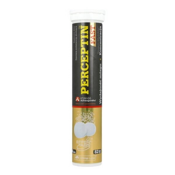 Olimp Perceptin Fast - a dietary supplement containing ingredients supporting the maintenance of proper mental fitness. The preparation is intended for adults.