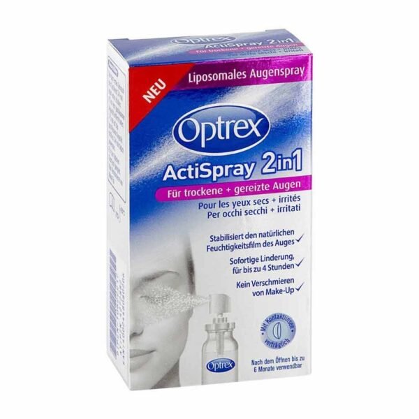 to relieve dry and irritated eyes