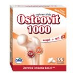 Osteovit 1000 - a dietary supplement containing calcium carbonate, which is a source of ionized calcium. Product intended for adults.