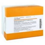 Homeopathic medicinal product for supportive treatment for inflammation of the urinary organs.