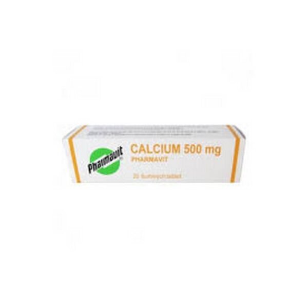 Effervescent tablets for the proper growth of bones and teeth, for the proper function of muscles and nerves. With lemon flavor.