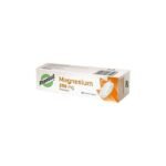 Supplement to the daily dose of magnesium during increased exertion, in the treatment of magnesium deficiency conditions and their prevention. Magnesium deficiency is manifested by muscle cramps, fatigue, irregular heartbeat, irritation and nervousness.