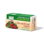 Capsules containing extracts of medicinal plants and cranberry extract - food supplement. They have beneficial effects on urinary tract problems.