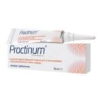 Medical device Proctinum is a delicate and light emulsion with a reusable applicator, showing a soothing effect on the symptoms associated with internal and external hemorrhoids.