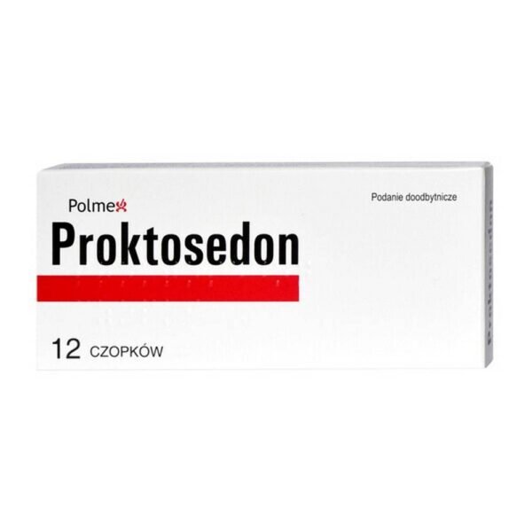 Proctosedon is a suppository drug used to treat hemorrhoids due to its anti-inflammatory, anesthetic, antibacterial and bleeding-reducing effects.
