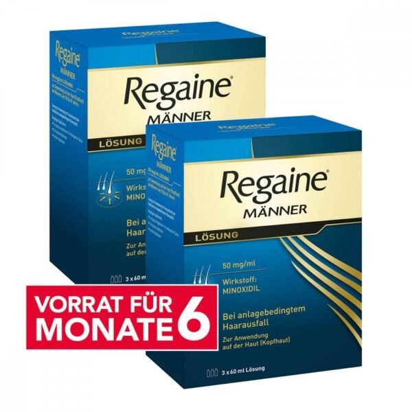 Stops hereditary hair loss and stimulates new hair growth