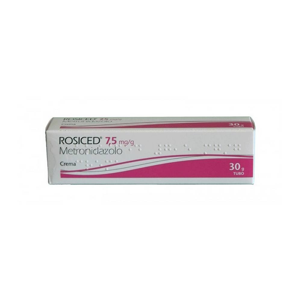 rosicedcrema 30g 075 Местное лечение проявлений папуа-гнойничковых воспалительных розацеа.