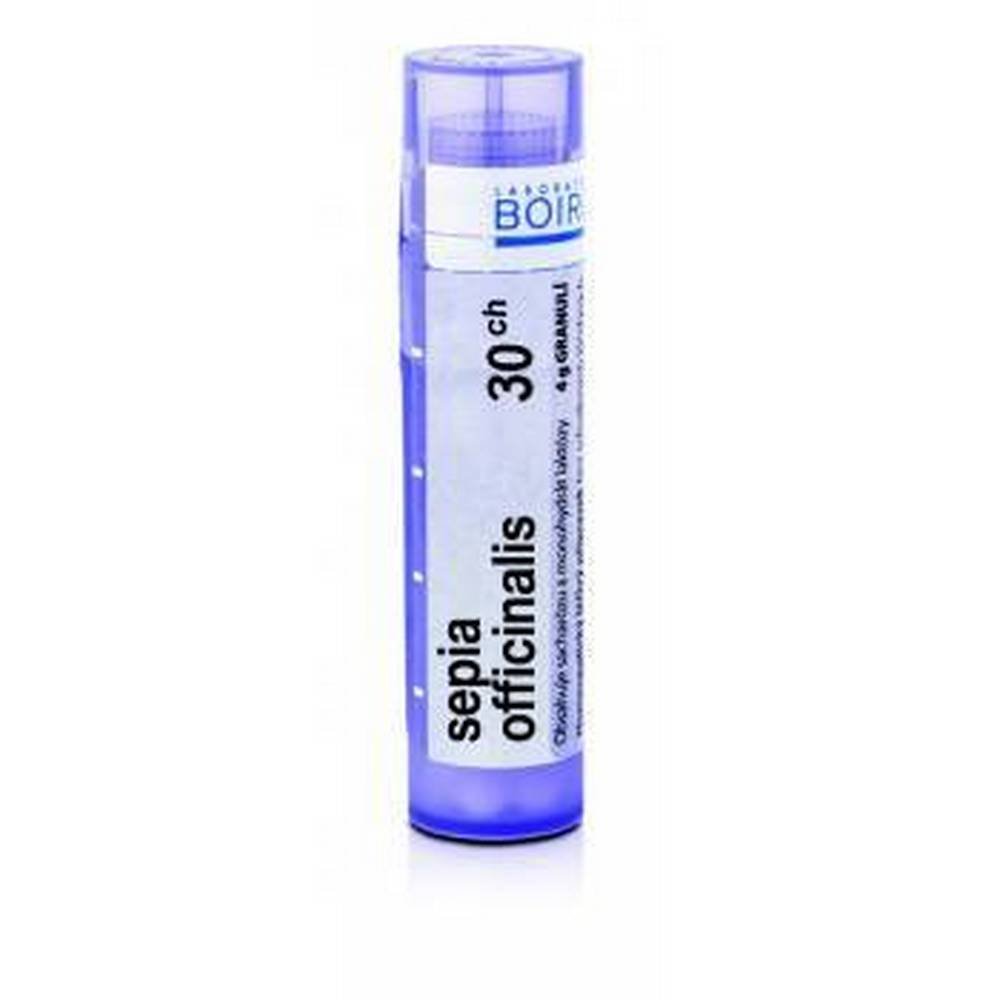 sepia officinalis ch30 granules 4g Homeopathic medicinal product without approved therapeutic indications. Oral administration. Contains sucrose and lactose monohydrate.