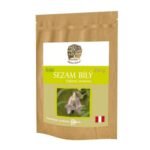 White sesame (Sesamum indicum) or Peruvian AJONJOLI BLANCO is a dicotyledonous plant from the sesame family, an annual, growing to a height of up to two meters. It occurs predominantly in Africa and India, but is domesticated in tropical areas around the world