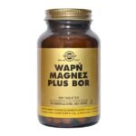 Solgar Calcium Magnesium plus Bor - a dietary supplement intended for adults. Do not exceed the recommended daily dose.A balanced diet and a proper lifestyle are important for the functioning of the human body.