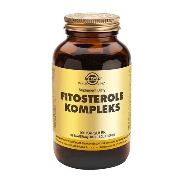 PHYTOSTEROLS COMPLEX - dietary supplement. Pregnant women, nursing mothers and people taking medication or sick people should consult a doctor before taking the preparation.