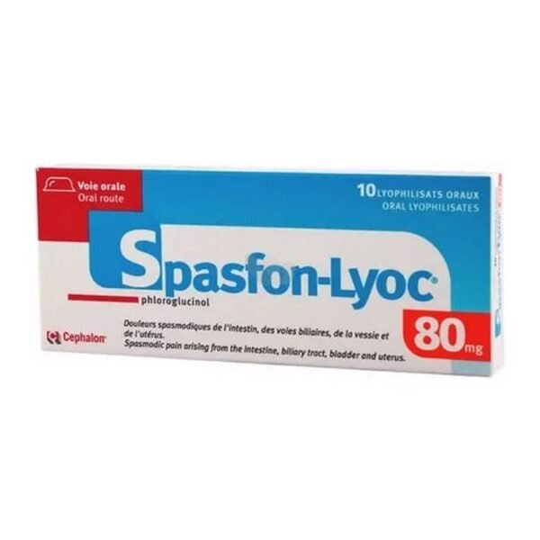 Spasfon lyoc is a medicine indicated for the treatment of pain in the spastic bowel, biliary tract, bladder and uterus.