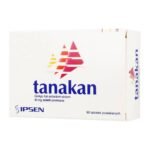 Tanakan is a medicinal product containing Japanese ginkgo in the form of a dry extract. Tanakan affects the cognitive function (memory) of the elderly.