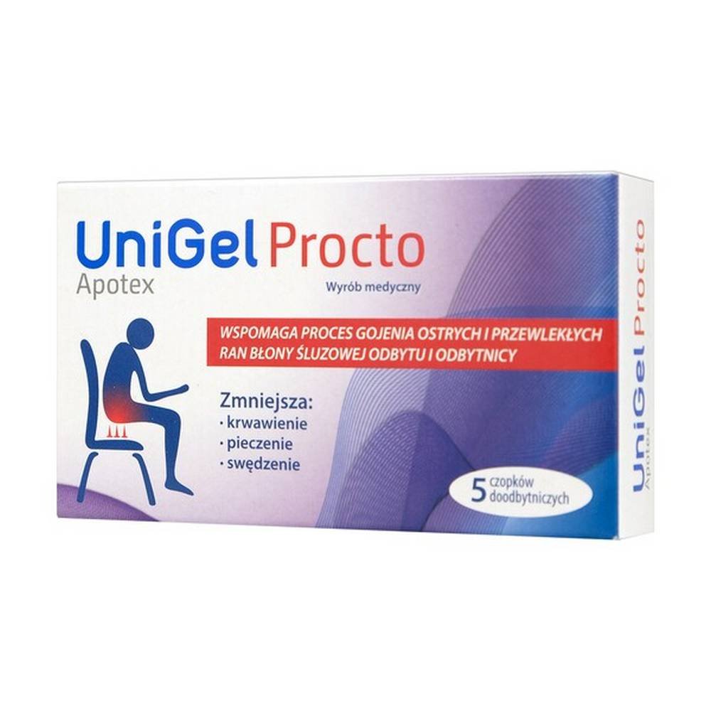 Unigel Apotex Procto Suppositories 5 Apozona 2619