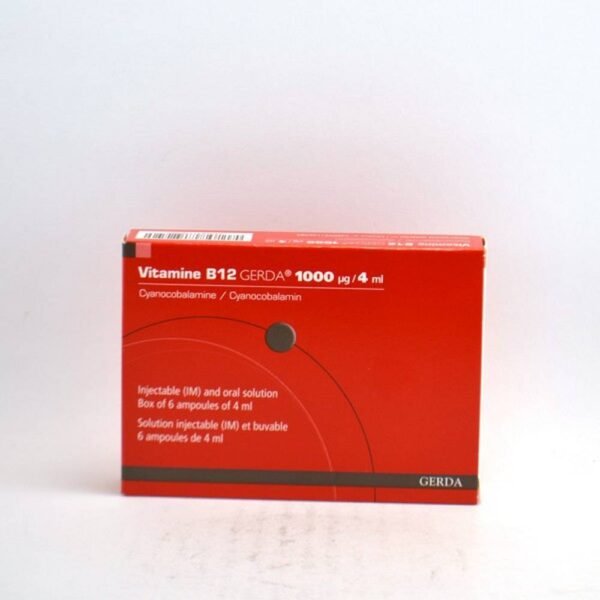 VIT B12 GERDA 1000Y AMP4ML, 6