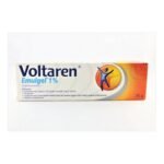 Voltarène Emulgel 1% Gel Tube 50 г содержит один нестероидные противовоспалительные препараты (НПВП). Он борется локально против воспаления и боли.