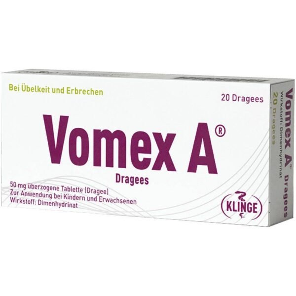 for the prevention and treatment of nausea and vomiting in mild cases of motion sickness.