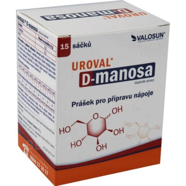 Dietary supplement containing and providing a high dose of natural monosaccharide D-mannose.