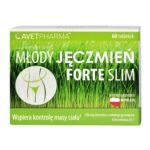 YOUNG BARLEY FORTE SLIM - a dietary supplement containing highly concentrated young barley extract, bitter orange fruit extract and chrome. The product is intended for adults.