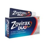 Zovirax Duo Cream with a dual-action formula for the treatment of cold sores