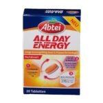 Food supplements for performance throughout the day.
