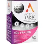 Food Supplement with iron, folic acid, vitamins B2, B3, B5, B6, and B12.