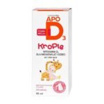 ApoD3 - dietary supplement in the form of drops (dispenser with a pump) containing vitamin D3. Product intended for children from 1 year of age, for newborns and infants from the first day of life. Vitamin D, i.e. cholecalciferol, supports the maintenance of healthy teeth and bones.