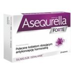 Asequrella Forte - a dietary supplement containing ingredients recommended for women using hormonal contraception or hormone replacement therapy. The product is intended for adults.