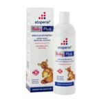 Bath lotion - lubricates and moisturizes the baby's skin. The cosmetic contains 3 natural Canola oils, linseed and soybean oils. It lubricates and moisturizes baby's skin
