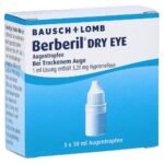 For the symptomatic treatment of dehydration of the cornea and conjunctiva ("Dry eye syndrome") due to tear secretion and tear function disorders