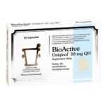 Bio Active Uniquinol QH - a dietary supplement containing ubiquinol, i.e. a reduced form of coenzyme Q10. Product for adults.Bio Active Q10 Uniqinol contains ubiquinol, which is dissolved in coconut oil.