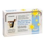Bio-Vitamin D3 D-Pearls - a dietary supplement whose ingredients affect the immune system. The preparation is intended for adults. Vitamin D is involved in the proper division of cells, supports the maintenance of healthy bones and teeth, and affects the proper absorption of calcium and phosphorus.